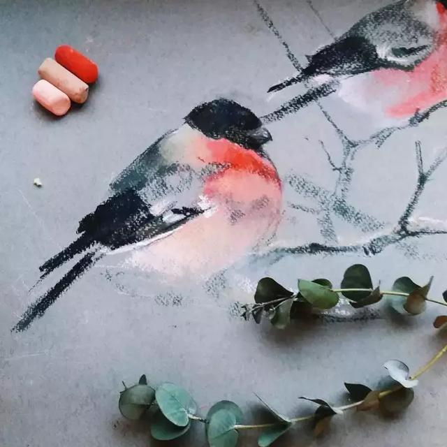 粉笔的成分是什么，粉笔界的劳斯莱斯（色粉笔用对了技法原来可以这么美）