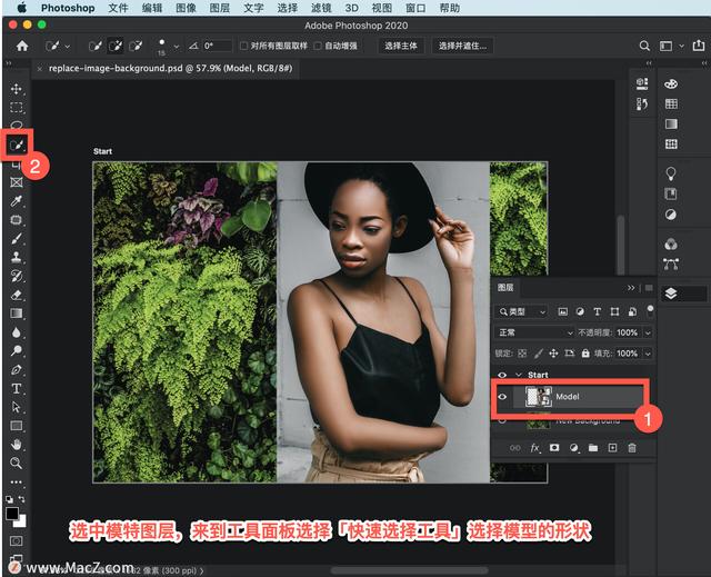 ps工作区隐藏了怎么办，Photoshop工作区面板不见了怎么办（初学者教程如何在图片中创建新背景）