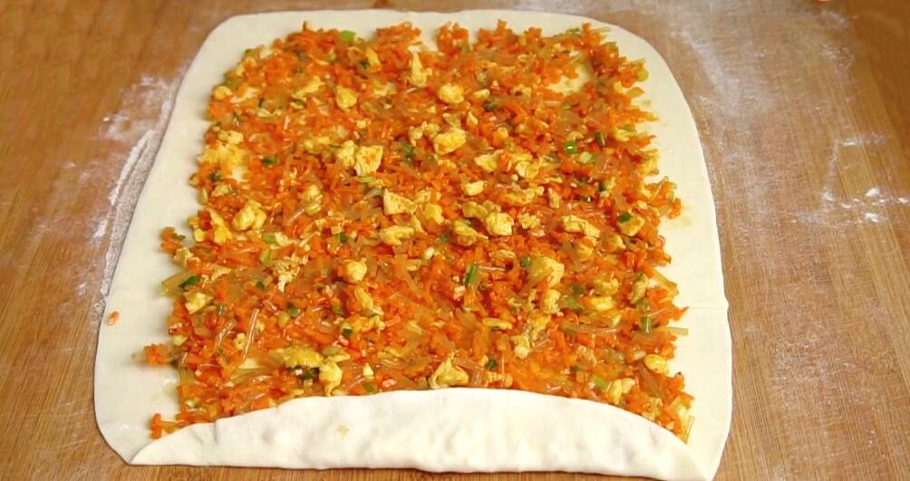 圖片[5]-【胡蘿卜千層卷】做法步驟圖 我家一周吃5次 比餡餅香-起舞食譜網(wǎng)