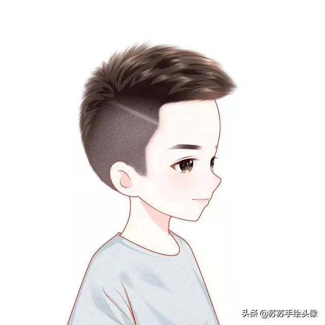 动漫男生头像可爱呆萌，念七 可爱动漫呆萌男生头像微信（阳光又帅气的男生卡通动漫头像）