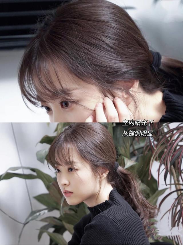 头发怎么自然变淡棕色，怎样才能让头发自然变棕色（满心欢喜染了黑茶色）