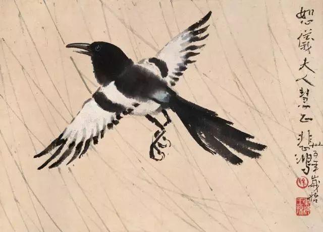 徐悲鸿擅长画什么，徐悲鸿爱画什么（徐悲鸿 国画辑录欣赏）