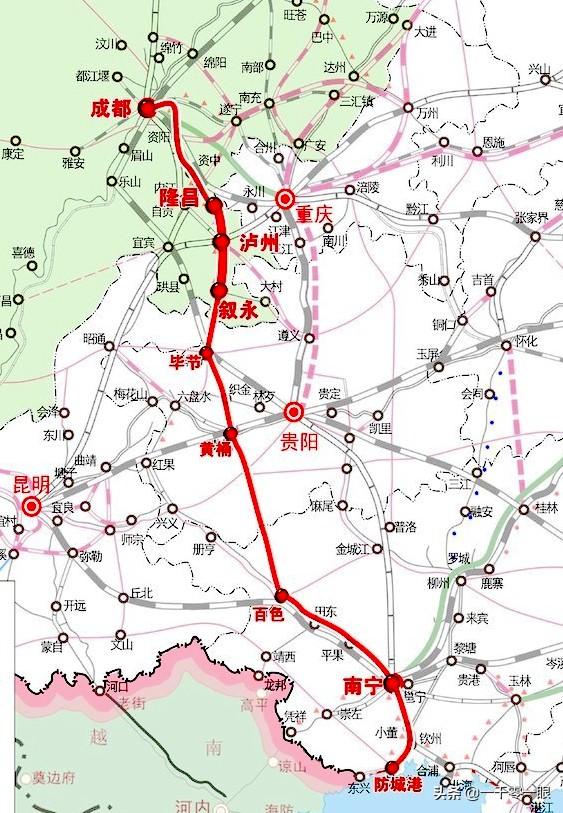 贵广高速铁路，贵广高速铁路榕江站（贵州广西将修一条铁路）
