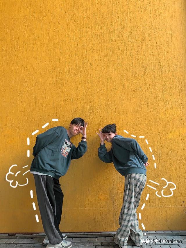 情侣图片 情侣合影指南，情侣图片唯美有意境（情侣拍照姿势合集get）