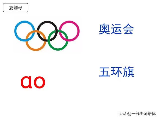 拼音iu怎么读，部编版一年级上册汉语拼音10《ɑo