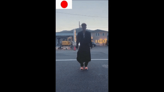 社会摇教程八步，社会摇八步教程（中国精神小伙VS日本暴走族）