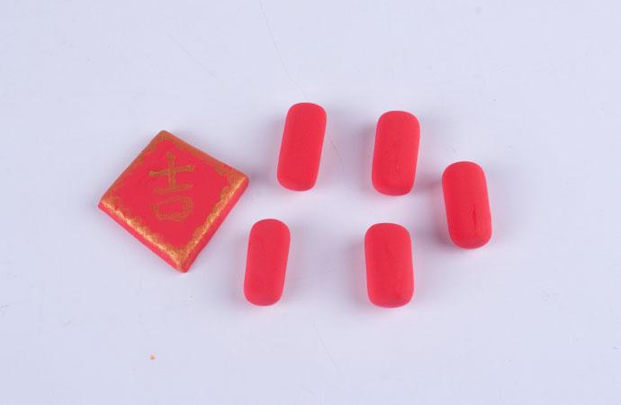 卡通鞭炮怎么画，儿童简笔画鞭炮怎么画（超轻粘土教程图解——鞭炮粘土画）