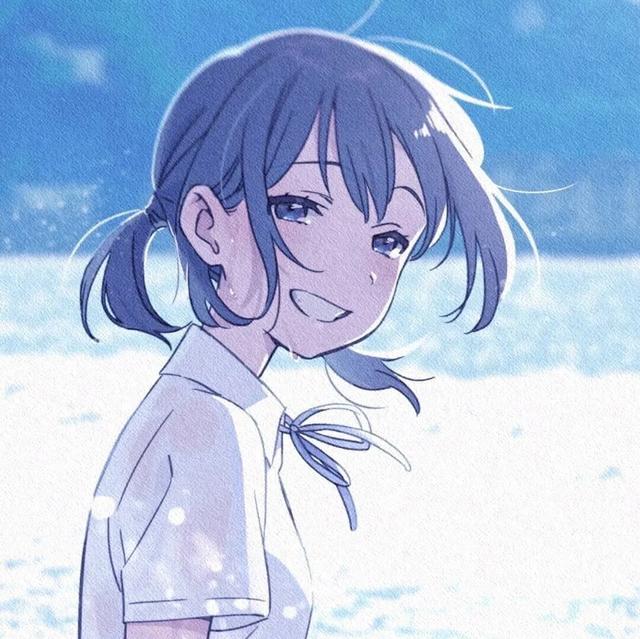 蓝色系头像微信，蓝色系头像（超纯净的治愈蓝色系头像）