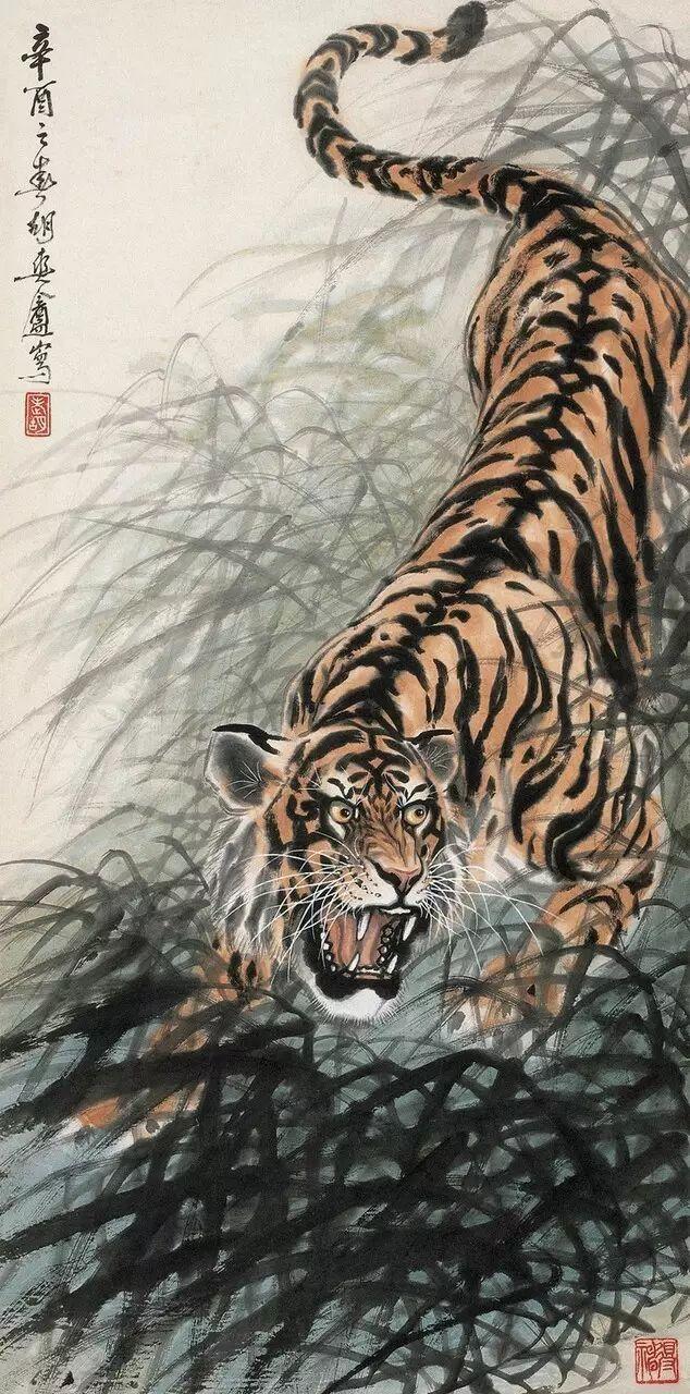 哪位著名画家擅长画虎，哪位著名画家擅长画虎画（“被埋没的画虎大师”胡爽庵）