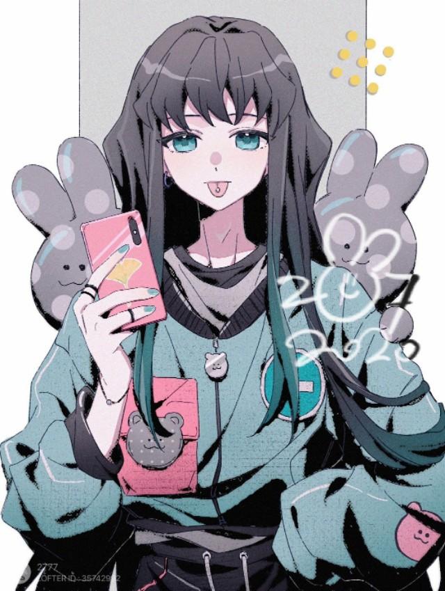 鬼灭之刃q版头像，鬼灭之刃/Q版头像/.微信（鬼灭之刃手绘头像）