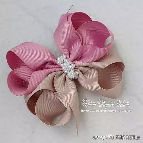 手工发夹制作教程，如何制作手工发夹（DIY手工制作）