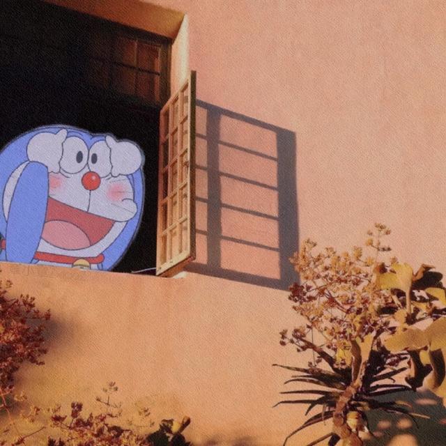 哆啦A梦情侣头像，哆啦a梦情侣头像 配对微信（哆啦A梦朋友圈背景图）