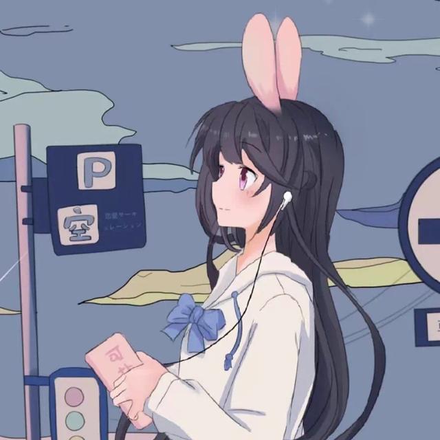 动漫情头画师：E.Pcat，画师头像动漫微信（一些超美的动漫情侣头像）