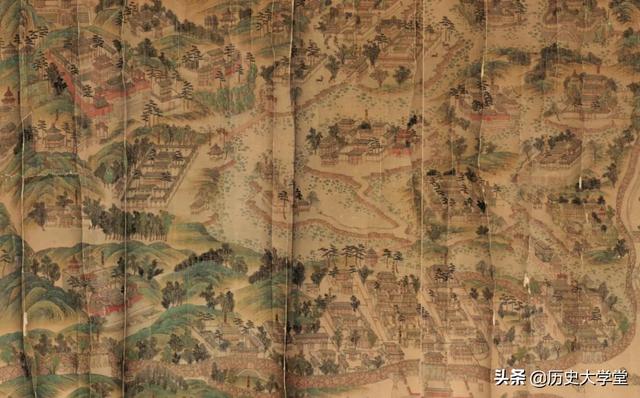 民国时期的热河省地图，民国热门的察哈尔、热河、绥远和西康省