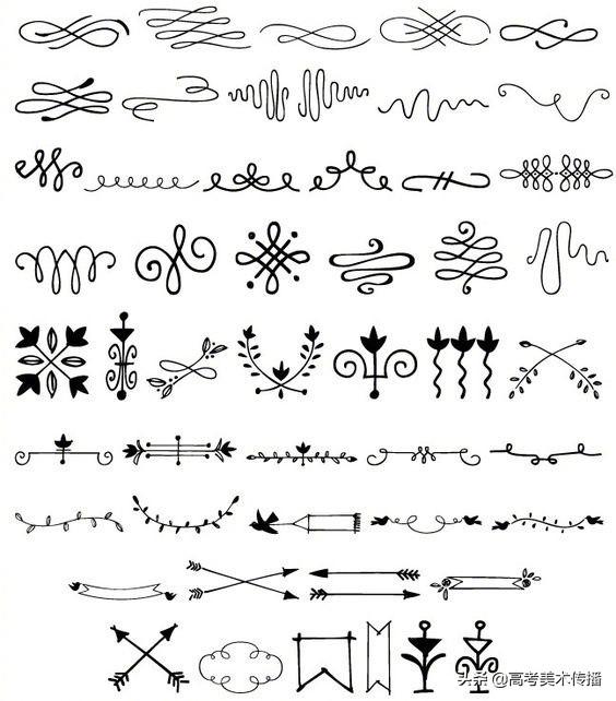 100种美食简笔画，中国美食简笔画100张（一组超全的食物简笔画参考）