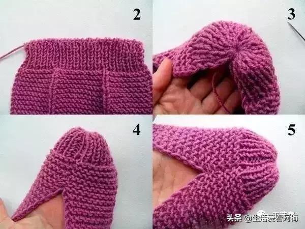 新手勾鞋子一步一步教，鞋子的钩法详解简单几步教会你（是时候为家人钩织地板拖了）