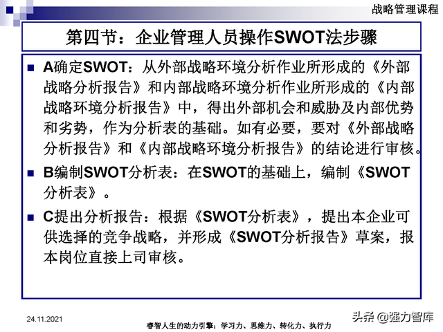 SWOT企业市场竞争策略分析课件(共95页)