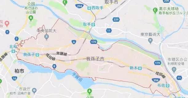 日本我孙子市在哪个县日本我孙子市在哪个县地图我孙子云南北斗在日本