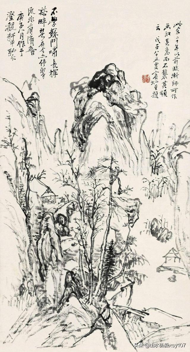 黄宾虹画论，黄宾虹画论融贯古今（从黄宾虹的“勾古画稿”探其笔法秘诀）