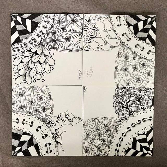 几步画出美丽画面，水粉画教程（5个步骤教你用最普通的笔）