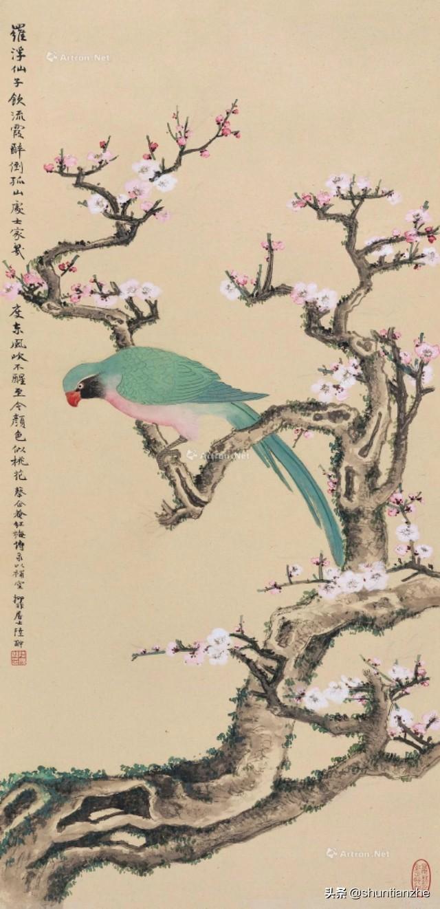 写意梅花100种画法，构图一百例，学完够用了