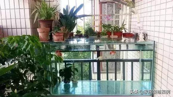 阳台摆放鱼缸设计效果图，阳台鱼缸装修效果图大全（让外人一看就觉得你是个土豪）