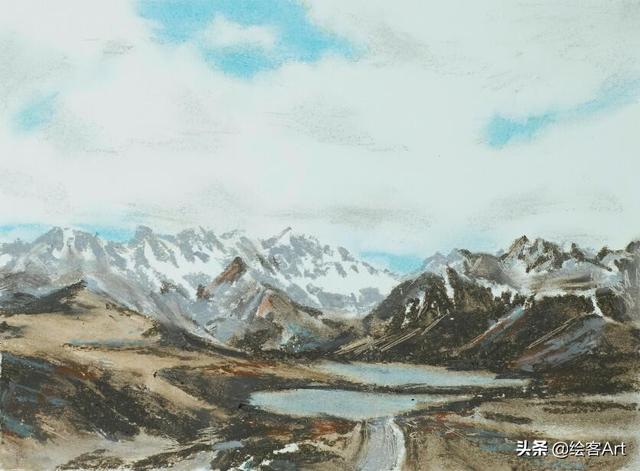 油画的各种工具怎么用，教你画出大师级风景画