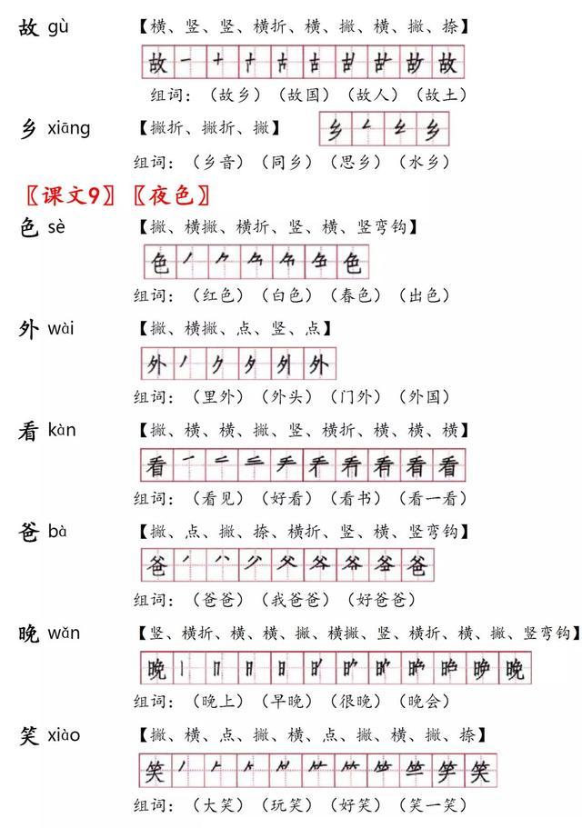 冬怎么写笔顺，冬的笔画顺序怎么写的（部编版一年级语文下册生字笔顺）