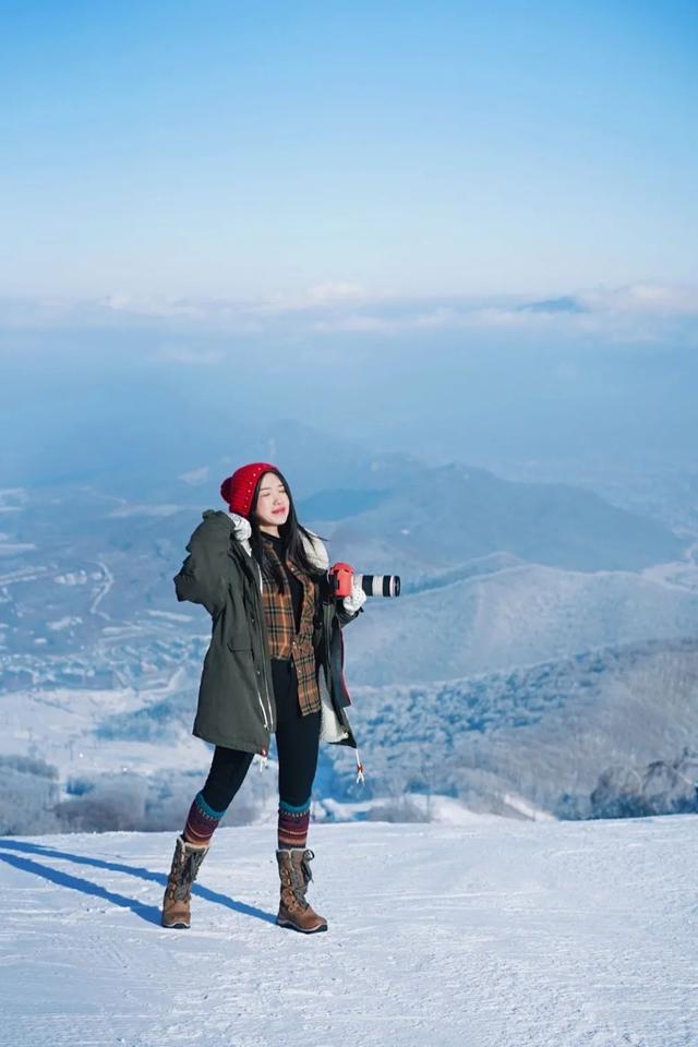 吉林市十大滑雪场，江南美女打卡吉林四大滑雪场