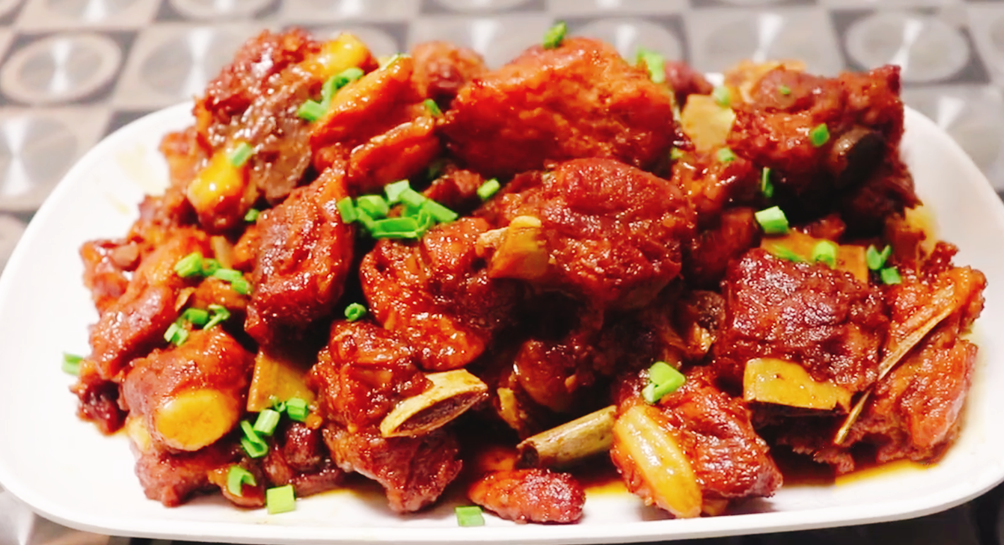 图片[7]-【糖醋排骨】做法步骤图 不油炸 酸甜可口好吃不油腻-起舞食谱网