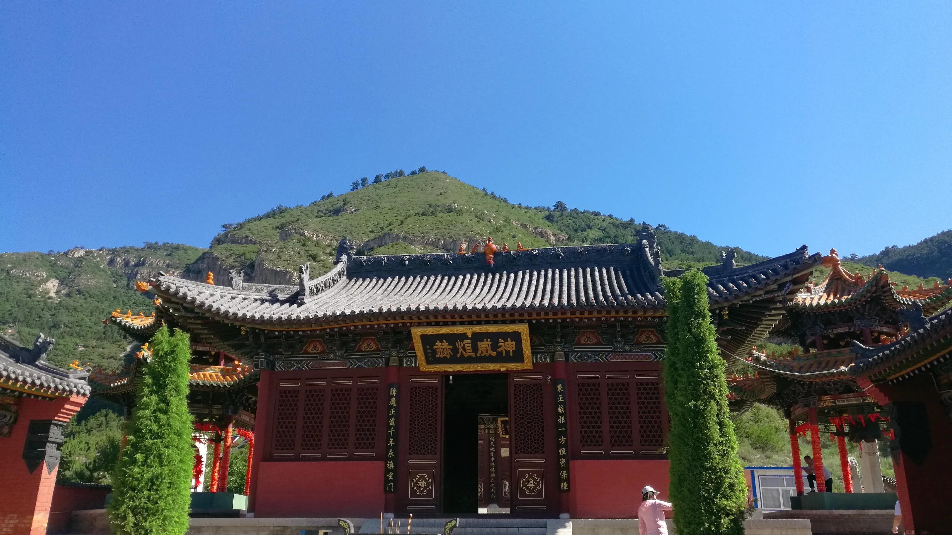 北岳恒山风景(塞北第一山——北岳恒山) 