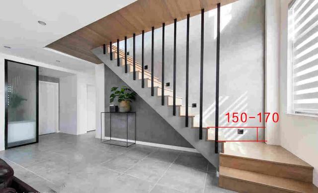 楼梯设计图与尺寸，一楼上二楼拐两次楼梯设计图（尺寸合理才是对空间的极致利用）