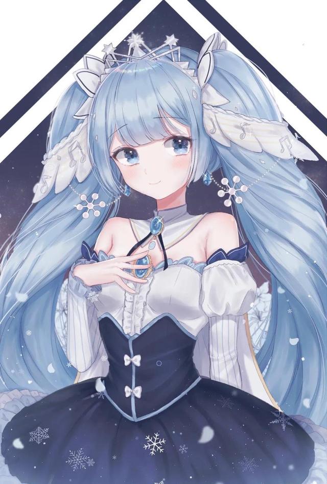 动漫女生壁纸萌萌哒，二次元，动漫女生壁纸ins高级质感（动漫二次元系列美少女无水印原图大合集）