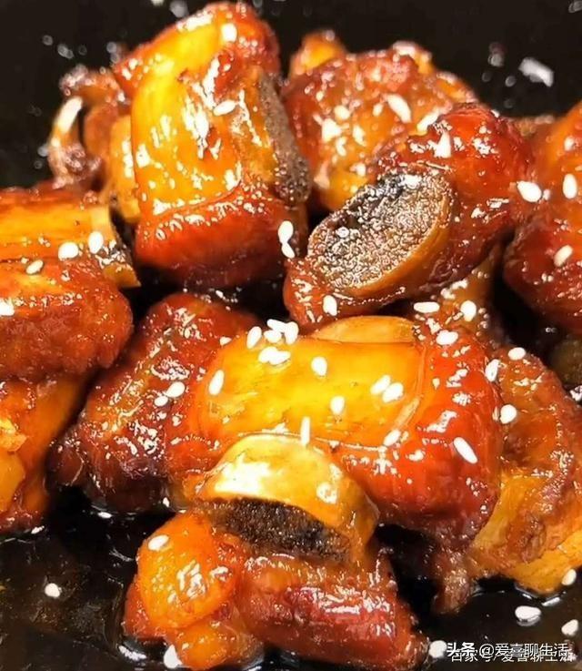 粤菜红烧仔排做法，鲜香爽口的红烧仔排