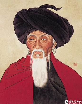 王天胜国画精品欣赏，现代工笔画院院长王天胜作品