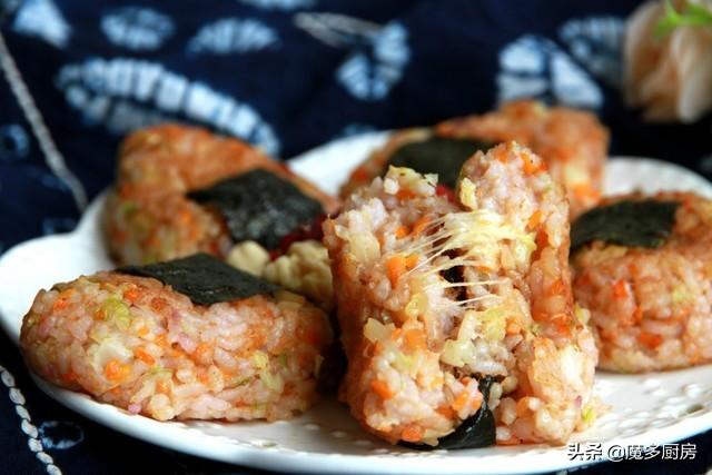 速冻饭团可以用烤箱加热吗，速食饭团可以用烤箱吗（做一盘小巧可爱能拉丝的饭团）