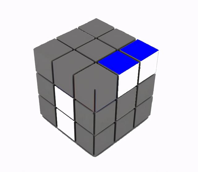 3阶魔方教程 1~7步骤，魔方怎么玩（一学就会的三阶魔方复原法-桥式复原法）