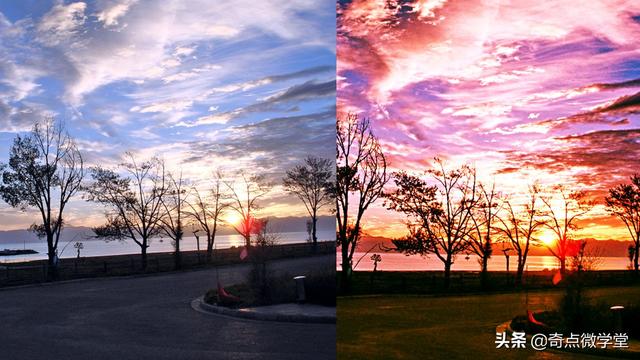 如何利用PS给风景图片调色，ps怎样给风景照片调色（风景天空暖色调是这样调出来）