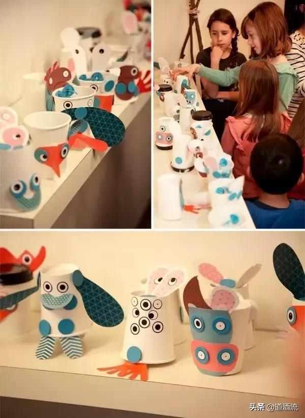 怎么用纸杯做手工，被幼师完爆的一次性纸杯手工