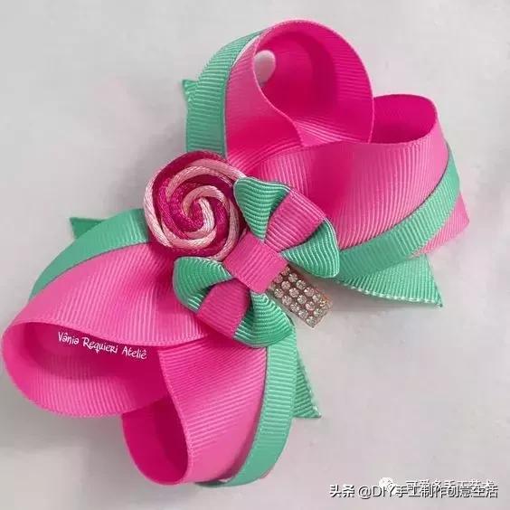手工发夹制作教程，如何制作手工发夹（DIY手工制作）