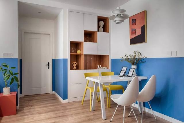 如何选择墙面漆颜色，一面墙刷多种颜色