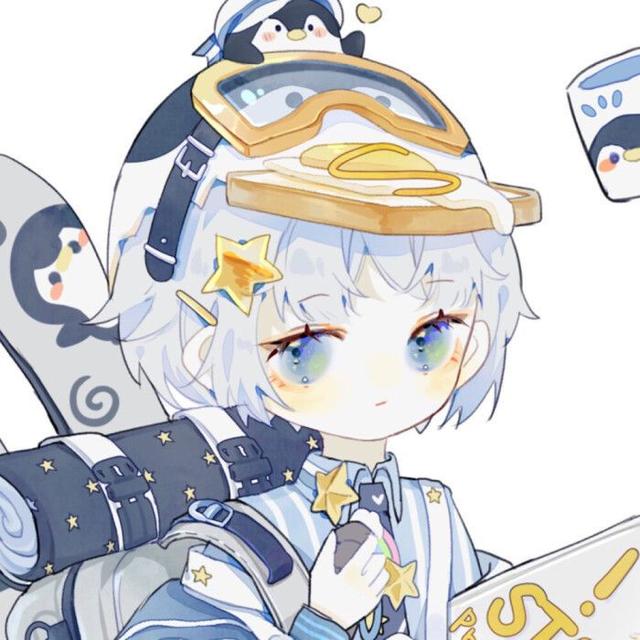 稀有蓝色系情头，蓝色系列情头。微信（蓝色系·动漫·情侣头像）