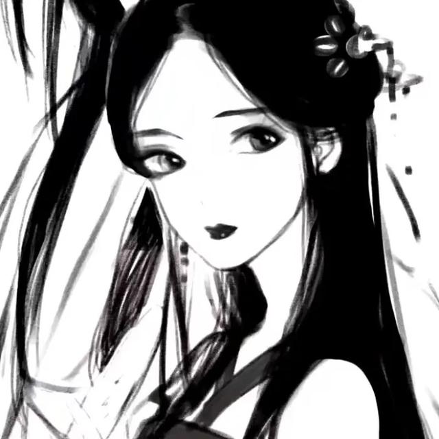 闺蜜头像古风一左一右，呆橘：古风闺蜜头像  拿走不谢微信（我居北海君南海）