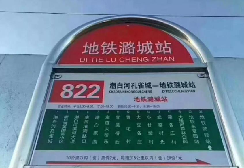 潞城地铁站(潞城地铁站到北京站)