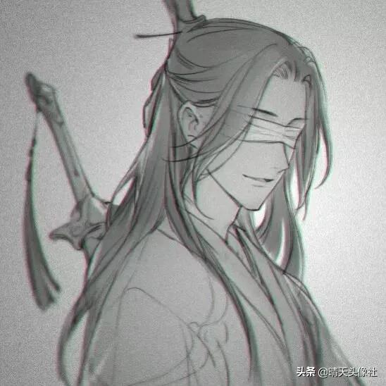 回头图片伤感男动漫古风，动漫男头  古风 伤感微信（古风动漫男生头像）