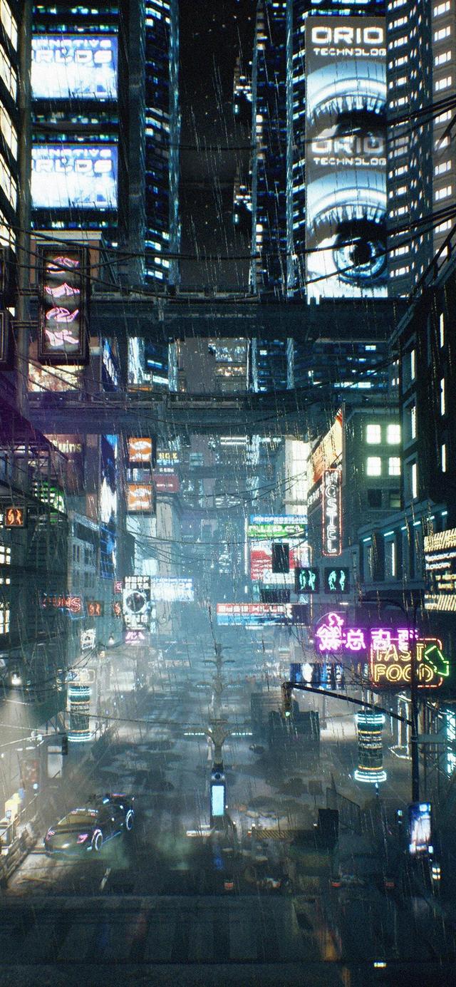 霸气壁纸来一波!,超清壁纸霸气(霸气的赛博朋克‖故障风壁纸图片)