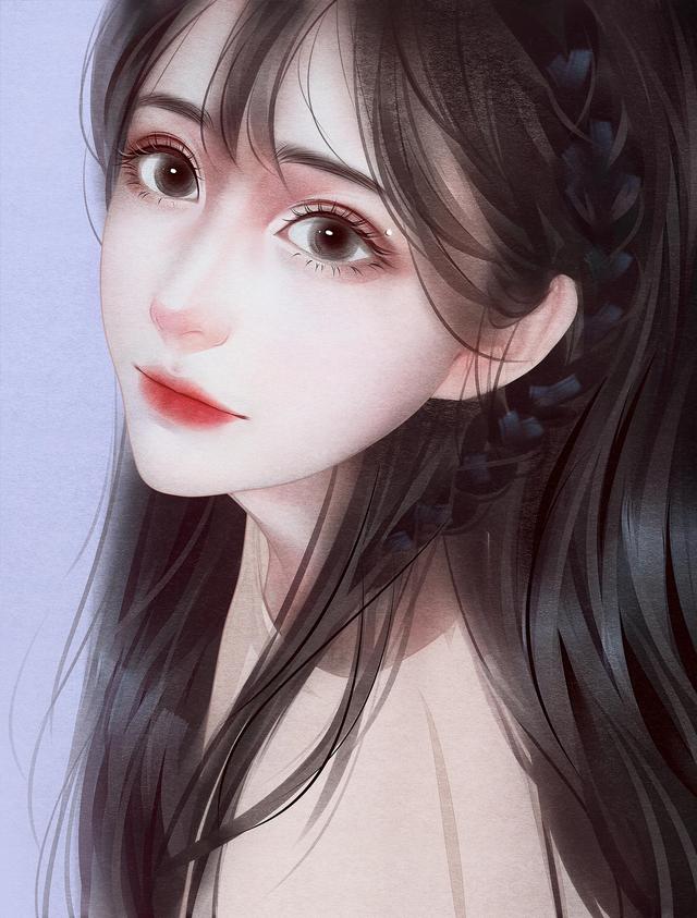 女人最美的头像图片，2021最漂亮的女生头像微信（2021最美女生头像/半写实手绘头像）