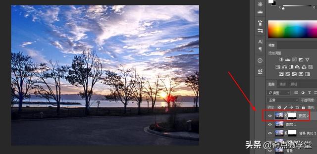 如何利用PS给风景图片调色，ps怎样给风景照片调色（风景天空暖色调是这样调出来）