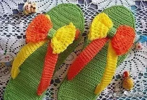 新手勾鞋子一步一步教，鞋子的钩法详解简单几步教会你（是时候为家人钩织地板拖了）