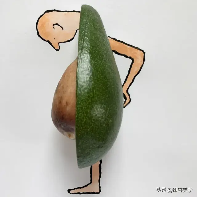 香蕉图案t恤是什么牌子，超有创意的5种ins插画，微信头像